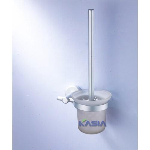 1PC Hot Sale Bathroom Toilet Brushes Set Space Aluminum Wall Mounted Toilet Brush Holder J2039