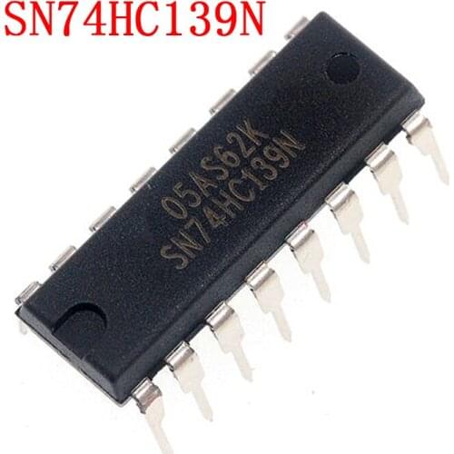 10PCS SN74HC139N DIP16 SN74HC139 DIP 74HC139N 74HC139 DIP-16 new and original IC