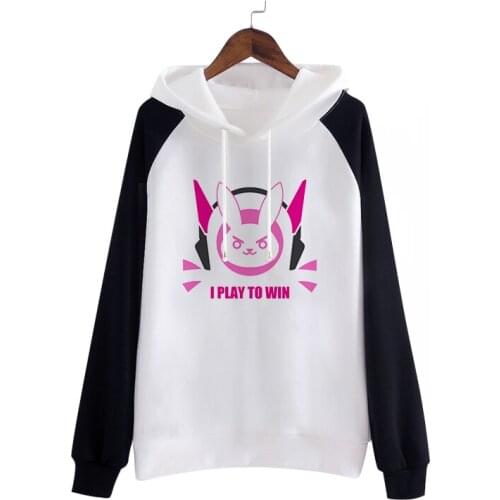 New Game D.VA Cosplay Party Costume Fashion Hooded Coat Sweatshirts D VA Jackets for Girls/Female/Women/Lady