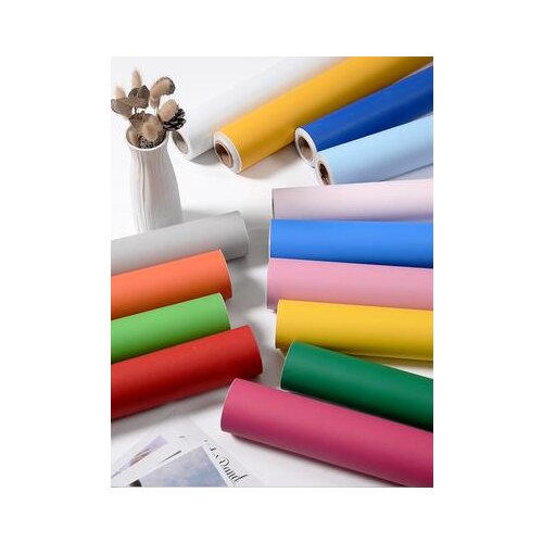 Wallpaper self-adhesive solid color wall green wall paper dormitory waterproof furniture refurbished sticker instant