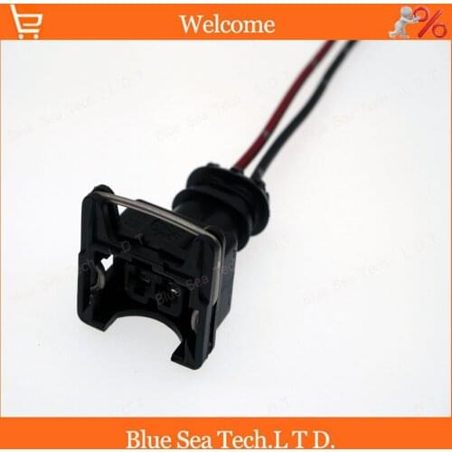 Sample,5PCS 2 Pin 3.5mm female Oil nozzle wire plug/connector,Auto senser electrical cable plug for car ect