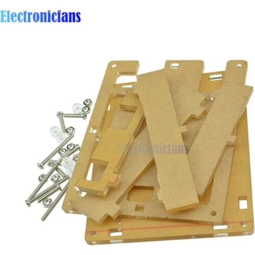 One Set R3 Shell Acrylic Clear Box Enclosure Transparent Case Shell Board Module For Arduino For R3 Board Module