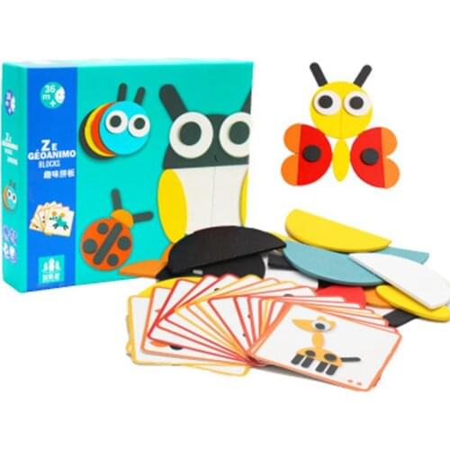 Puzzles Preschool Children Educational Learning Toys Wooden Jigsaw Puzzle Game Montessori Wooden Puzzle Children Montessori