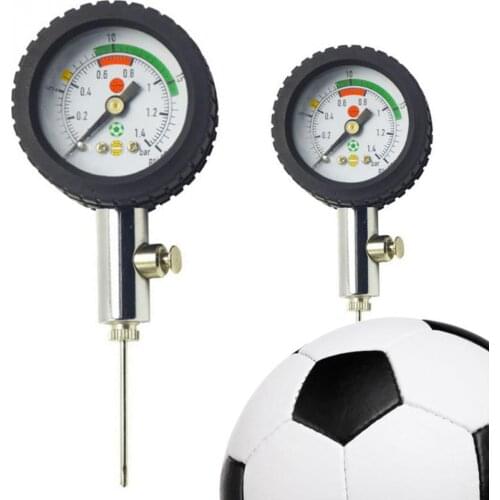 Air Pressure Gauge Ball Meter Basketball Football Volleyball Stainless Steel Barometer Tools Air Regulator Pressure Measure Tool