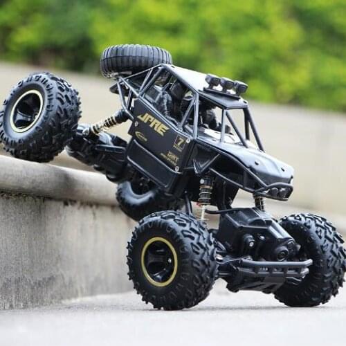 1PC 2020 New 1:14 Alloy 4WD RC Car 2.4G Remote Control Off Road Vehicle Climbing RC Buggy for Children Toys Car Gift Model