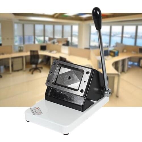 1PC Factory Customized Heavy Duty Die Cutter for Cutting Paper Card PVC Card Cutter Photo Die Cutter 86 * 54 MM rounded corne