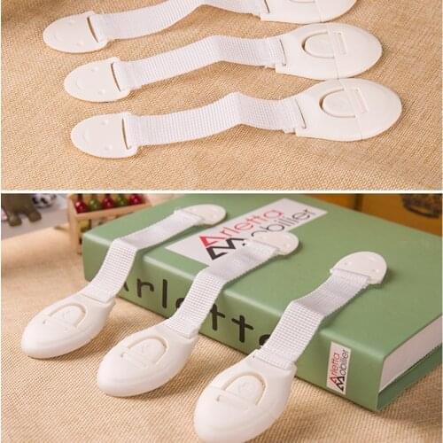 10/20PCS Children Multi-purpose Security Lock Straps Baby Kids Drawer Door Cabinet Cupboard Toddler Kids Safety Proection Locks