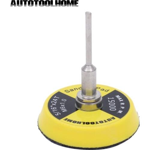 Woodworking 2 inch 50mm Sanding Disc Polishing Buffer Pad Backer Plate for For Dremel 4000 3000 Electric Grinder Abrasive Tools