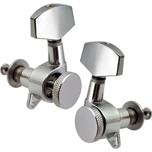 3 3RGuitar String Tuning Pegs Tuners Square Machine Heads Guitar DIY Parts