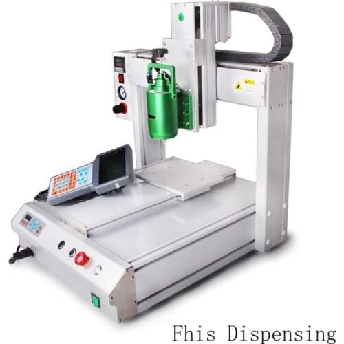 Automatic Three Axis Machine Hot Melt Adhesive Heating Device 30ml Heating Precise Temperature Controller Dispensing Machine