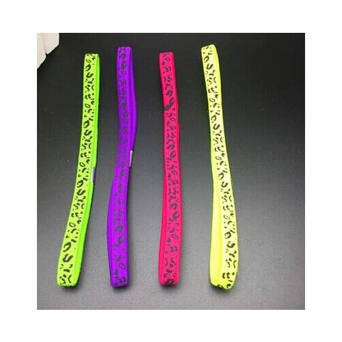 Free shipping 100pcs Women Men hair bands girls sport tennis Stop sweat band Elastic Sweatband Running Sports headband