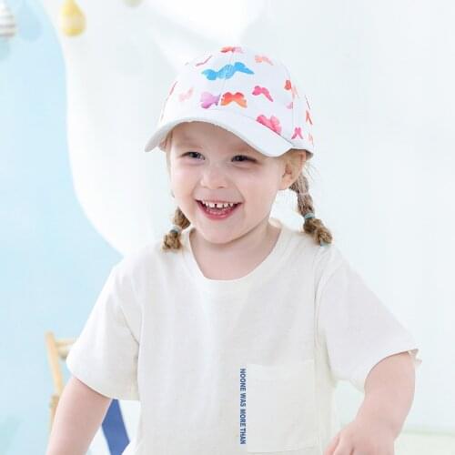 Baseball Cap Girl Boy Kids Hat Animal Adjustable Breathable Outdoor Accessory For Baby Toddler