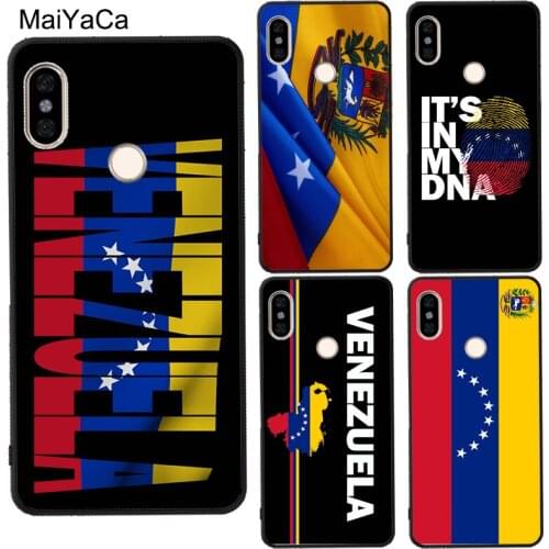 Venezuela Flag Coat Of Arms For POCO X3 F2 Pro Case For Redmi 9 9C 9A Note 8 9 Pro 7 9S 8T For Mi Note 10 Lite A3 9T