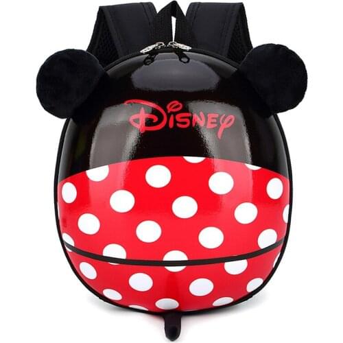 Disney new childrens school bag kindergarten boycartoon Mickey mouse cute little girl backpack baby eggshell backpack cute gift