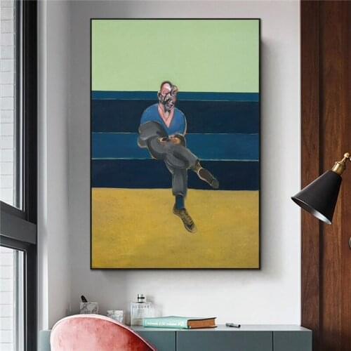 Francis Bacon Famous Handmade Figure Oil Painting on Canvas Abstract Wall Painting Wall Art for Home Decor Wall Decoration