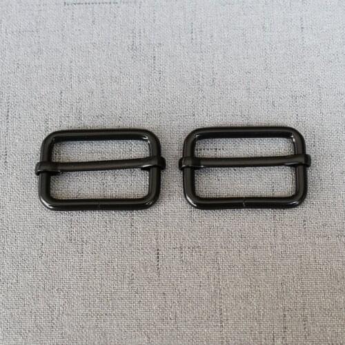 32mm Metal Tri-Glides Adjuster Sliders Adjustable Buckle For Bag Dog Collar Belt Straps Buckle Garment Sewing Accessories