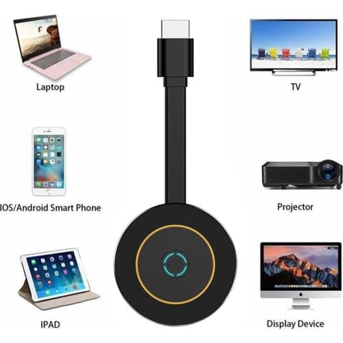 MiraScreen G10 2.4&5G WiFi Display TV Dongle Receiver 4K Miracast Airplay DLNA