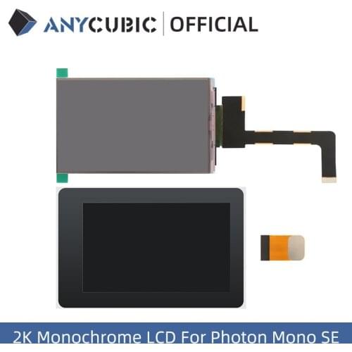 ANYCUBIC Photon Mono SE 2K Screen 6.08 inch 2K(2560*1620) Monochrome LCD Screen For 3D Printer