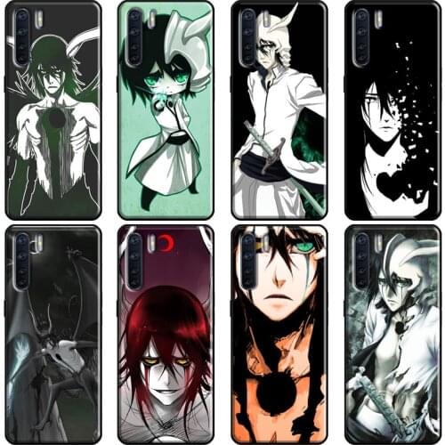 Anime Bleach Ulquiorra Cifer Soft For OPPO A52 A72 A83 A91 A5 A9 A53 A31 2020 F5 F7 Reno 4 Pro 2Z A5S A1K A15 Case