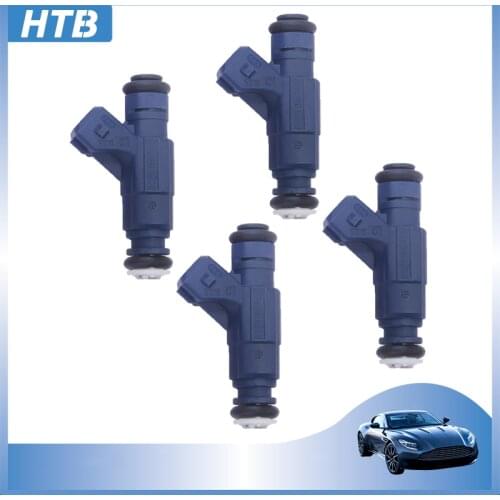 New Original Set 4 Fuel Injector Nozzle 0280156065 06B133551M For Audi A4 VW Passat 3B3 3B6 1.8L Seat Exeo Skoda Superb