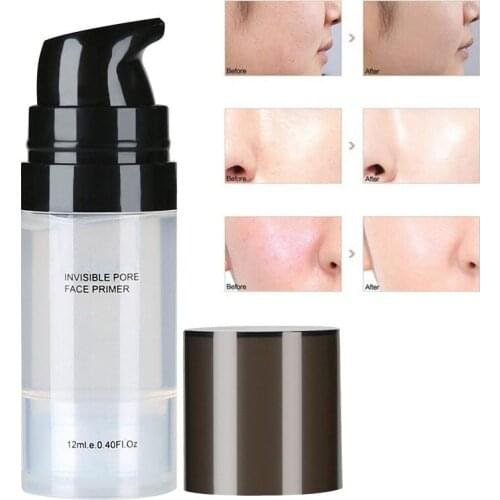 Magic Invisible Pore Makeup Primer Pores Disappear Face Oil-control Make Up Base Contains Vitamin A,C,E for Optimum Skin Health