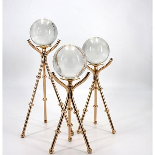 Clear Crystal ball Magic Sphere Glass Globe Photography Ball Crystal Craft Decoration