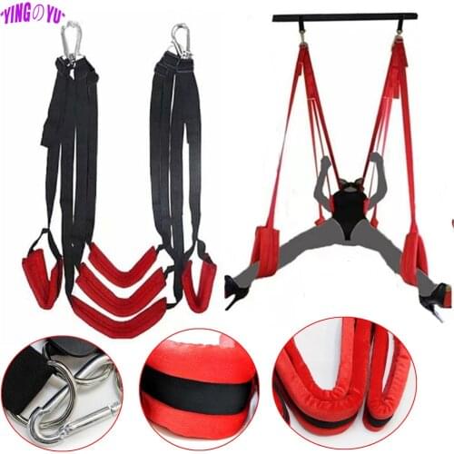 Sex Swing Furniture Fetish BDSM Bondage Love Adult Games Hanging Door Swings Sexual Position Erotic Sex Toys for Couples Women