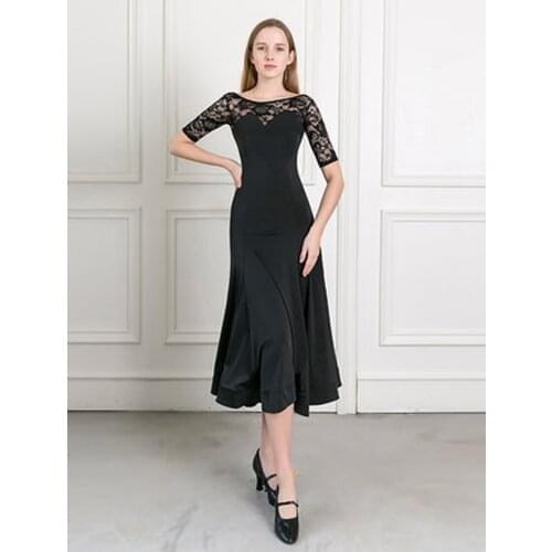 Modern dance skirt, ballroom dance dress, new female big swing skirt, competition skirt, practice skirt, costume