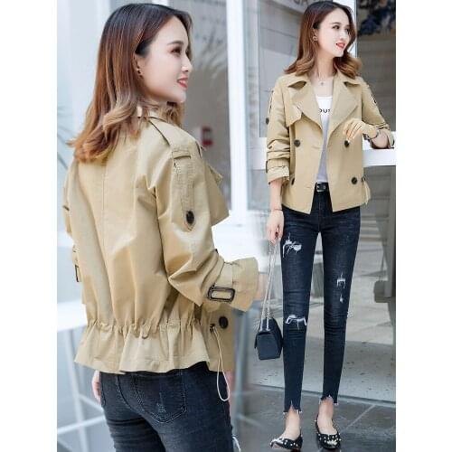 KMETRAM Womens Coat Female Spring Trench Coat for Women Clothes 2020 Streetwear Windbreaker Overcoat Sobretudo Feminino MY3121
