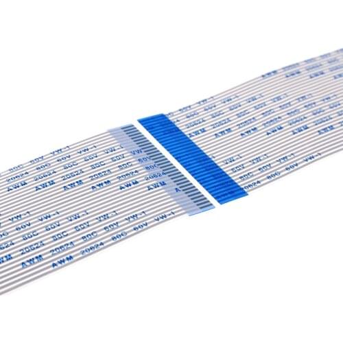 100pcs FFC FPC Flexible Flat Cable 1.25 mm pitch 30 PIN 80 100 150 200 300 450 500 600 mm Reverse Contact Sides Type B Opposite