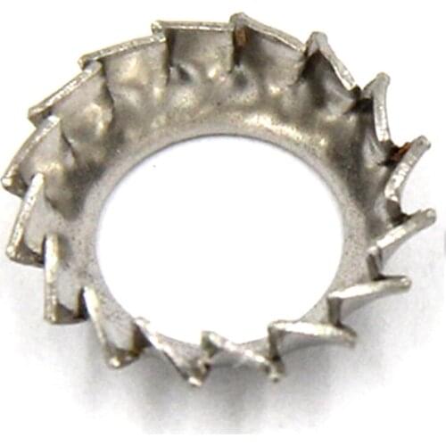 50pc/lot)M3,4,5,6,8,10,12,14,16,20 SUS304 DIN6798A Stainless Steel External Toothed Gasket Ring Washer Serrated Lock Washer