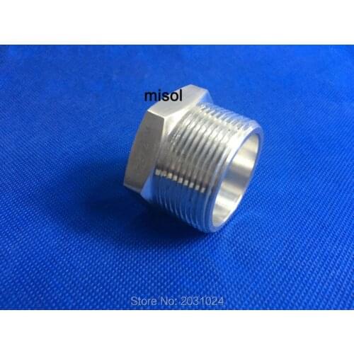 Aluminum adapter fitting 1.25" (DN32) NPT male to 1" (DN25) NPT female