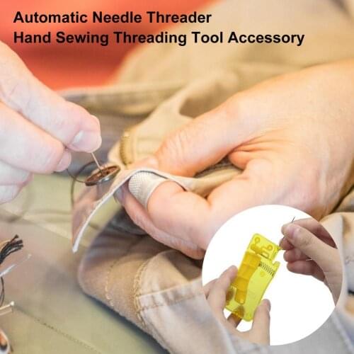 Automatic Needle Threader Sewing Needle Device Hand Machine DIY Tool Sewing Needles Parts For Elderly Household Accessories