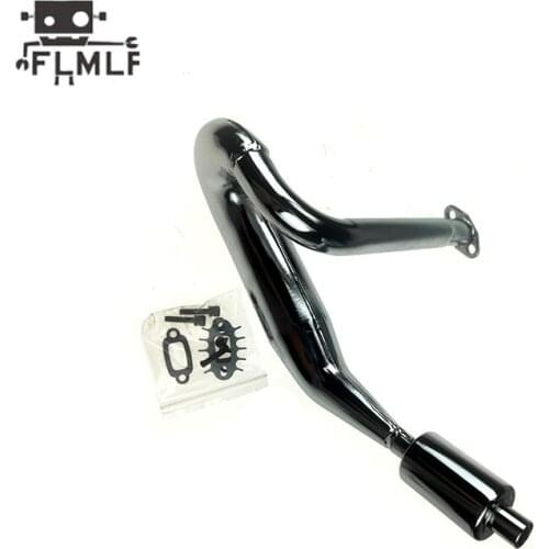 Silencer Exhaust Pipe Kit Fit 1/5 HPI ROFUN BAHA ROVAN KM GTB MCD BAJA 5B 5T 5SC Toys Parts