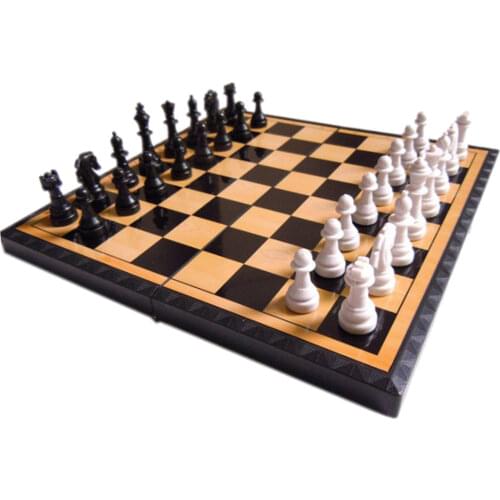Classic International Chess Folded Chessboard Entertainment Board Game
