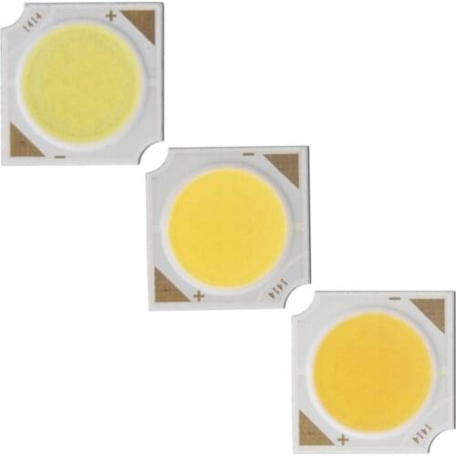 [allcob] 14x14mm Square LED COB Light Source Epistar chips 3W 5W 7W 10W 12W COB LED cold warm nature white for spotlight lamp