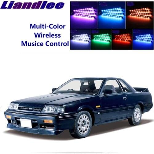 LiandLee For NissanSkyline Skyline GTR R30 R31 R32 R34 Car Interior UnderDash FootWell Seat Accent Music Rhythm Ambient Light