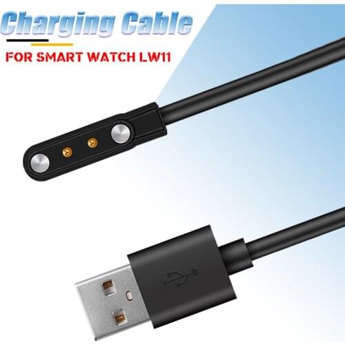 USB Magnetic Charger Cradle Safety Fast Charging Dock Portable Power Cable For Smart Watch LW11 Charge Adapter Accessories