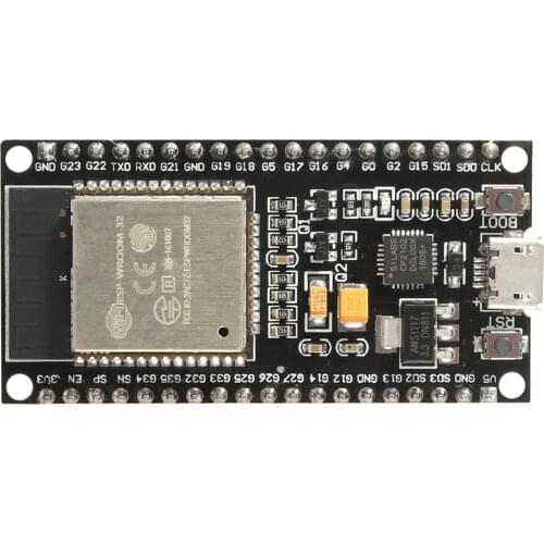 AOKIN ESP32 Development Board Wireless WiFi+Bluetooth Dual Core CP2104 Filters Module 2.4GHz RF ESP32 Suitable For Arduino