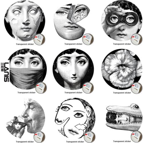 NO.113-140 Designer Lina Wallpaper The Same As Transparent Stickers for House Decoration Living Room Wall Decor 1 PCS