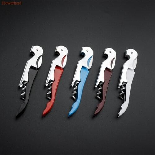 New Multi-function Bottle Opener Stainless Steel Wine Corkscrew Beer Bottle Can Remover Cutter for Kitchen Tools Bar Accessoires