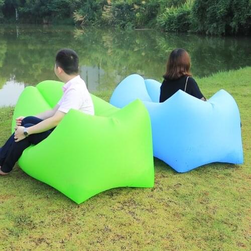 2020 New Design Camping Mat lazy sofa bag Inflatable Sofa Beach Bed Lounge Lazy Bag Mattress Sleeping bed Air Sofa Bed Lounger