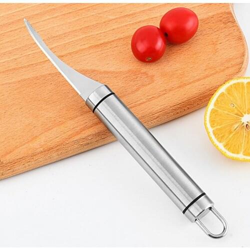 Stainless Steel Shrimp Line Knife Lobster Fish Cleaning Shrimp Intestines Cutting Knife Open Shrimp Back Practical Seafood Tool
