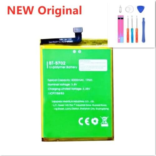 High capacity 3.8v 5000mah for LEAGOO Leagoo xrover BT-5702 Mobile Phone