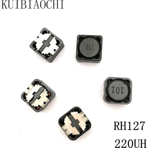 10pcs/LOT CDRH127 CD127 220UH Chip inductor 12*12*7mm 220uH 221 SMD Power inductor