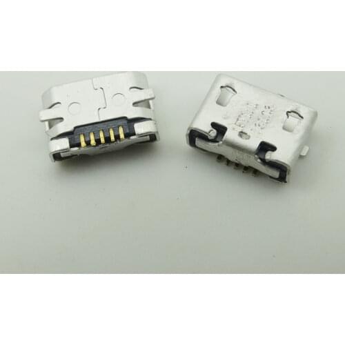 2pcs/lot Charge port micro mini usb jack socket Charging Connector for Nokia 207 208 220 Dual SIM 230 Asha 500 503 710 Lumia