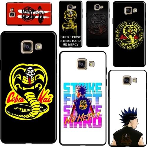 Cobra Kai Phone Case For Samsung Galaxy J3 J5 J7 2017 A3 A5 J1 2016 A8 A6 Plus J4 J6 J8 A7 A9 2018