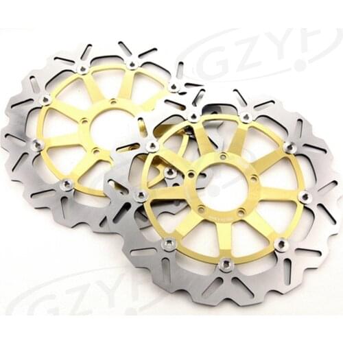 Motorcycle Front Brake Disc Rotors Set for Ducati 749 749R 848 EVO 999 BIPOSTO 999S 999R S4R S4RS Testastretta MONSTER 1100S ABS