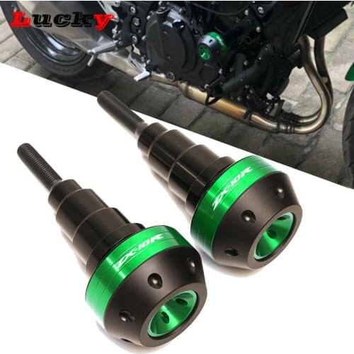 For KAWASAKI NINJA ZX10R ZX-10R 2006-2020 Motorcycle CNC Falling Protection Frame Slider Fairing Guard Bar Crash Pad Protector