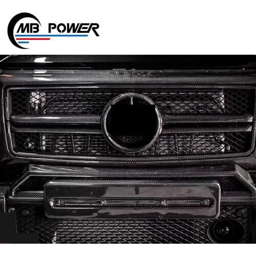 G class W463 carbon Grille 1990~2018y W463 G63 G500 G400 G350 carbon fiber material grille